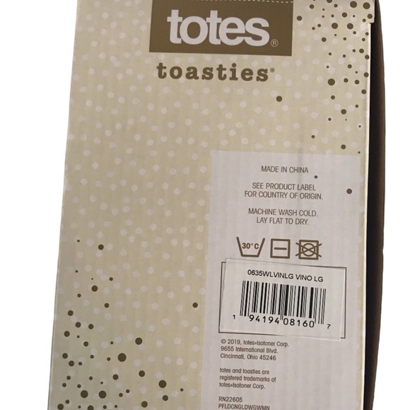 Totes Toasties Memory Foam Slippers - Picture 14 of 14